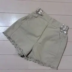 ☆★SHOO・LA・RUE 140cm ベージュ ショートパンツ★☆
