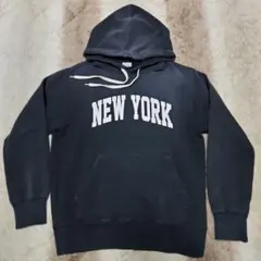 Champion パーカー M NEW YORK ロゴ トリコタグ