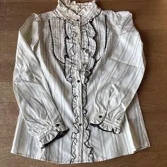 アクシーズファム 白 ブラウス