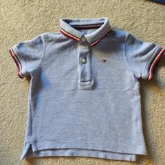 TOMMY HILFIGER ポロシャツ 12M グレー