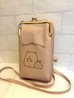 【新品未使用】すみっコぐらし おしゃれウォレット付きスマホショルダーポーチ