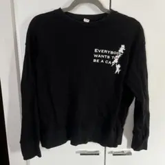 UNIQLO UT ディズニー スウェット ブラック M