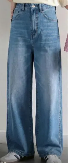 【送料込み】classicalelf ライトブルー ワイドデニム Mサイズ