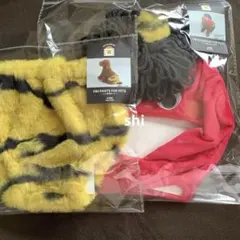 スリーコインズ 節分 ペット用 鬼のかぶりもの 鬼のパンツ