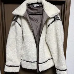 WEGO ボアジャケット アイボリー