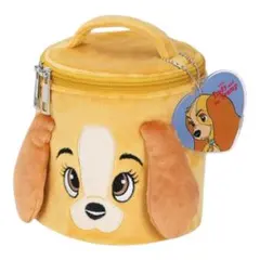 【新品未使用】アベイル　ディズニー　わんわん物語　レディ　筒柄バニティポーチ