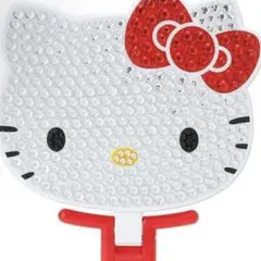【正規品】ハローキティ　ハンドミラー　ジュエルデコ　入手困難のサムネイル