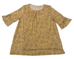 MINT BREEZE イエロー系シャツ 五分袖