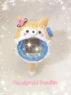 さ*ら様 たまごっちパラダイスカバー　ケース　たまパラ　カバー　きつね