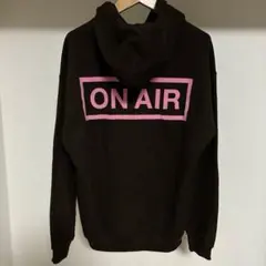 on air ONAIR パーカー フーディ 茶色 ブラウン Mオンエアー
