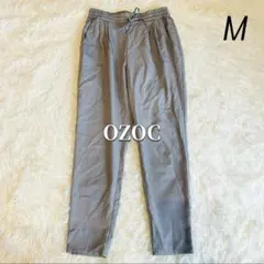 OZOC オゾック【テーパードパンツ】M ストレートパンツ ウエストゴム 紐付のサムネイル
