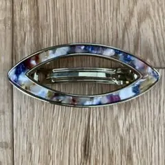 大理石風　マーブル柄　ヘアパレッタ