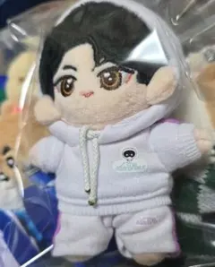 BTS ジン マスター ぬいぐるみ 10cm 服 セット ハムチニ