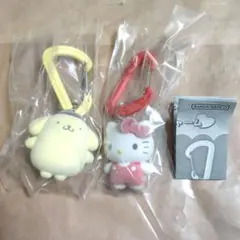 サンリオ カラフルカラビナマスコットチャーム ガチャ カプセルトイ ①