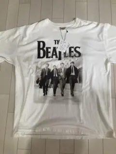 THE BEATLES ホワイト Tシャツ LL ビートルズのサムネイル