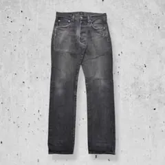 Levi'sリーバイス501ブラックデニム後染めジーンズアメカジ古着W29L32のサムネイル