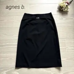 agnes b. アニエスベー 膝丈スカート ブラック スーツのサムネイル