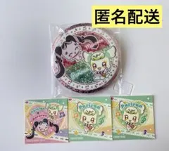 キミとアイドルプリキュア　ＢＩＧホログラム　缶バッジ　プリルン　メロロン　妖精