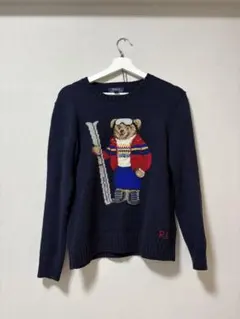 ポロラルフローレン ポロベア ニット セーター　ネイビー