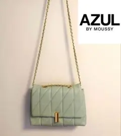 AZUL by moussy キルティング ショルダーバッグ チェーンバッグ