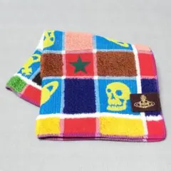 ヴィヴィアンウエストウッド タオルハンカチ ドクロ スカル ガイコツ オーブ 星