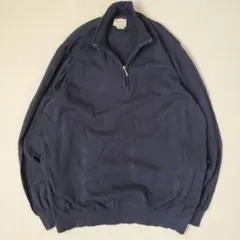 エルエルビーン ニット セーター カシミヤ ハーフジップ オーバーサイズ 薄手