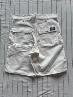 ☆美品☆GUNG HO ホワイト ショートパンツ コーデュロイ