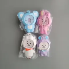 BT21　ガチャ　フォトフレームマスコット　KOYA　RJ　COOKY