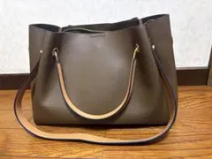RODE SKO ワイド4WAYトートバッグ　ショルダーバッグ付き　MOCHAのサムネイル