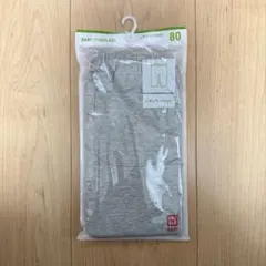 ユニクロ　ベビー　レギンス　80 グレー 7分丈のサムネイル