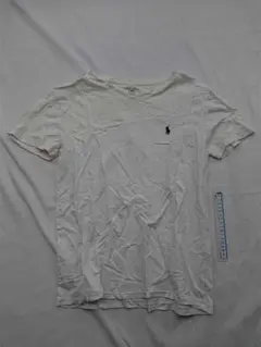 ■ポロ ラルフローレン クルーネックTシャツ ホワイト メンズ S
