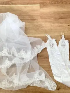 ブライダル ベール グローブセット