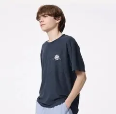 GU ちいかわ ドライパイルハチワレ XL Tシャツのみ