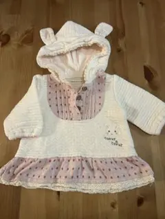 coeur a coeur フード付きトレーナー 70cm