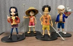 【最終価格】ワンピース　エース・ルフィ・ハンコック・カク　幼少期　フィギュア