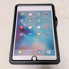 【美品】iPad mini 5 ケース 第五世代 ブラック ストラップ付き防水