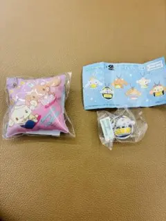 くら寿司　シナモンロール　クッションチャーム　③ フィギュア　②みるく　セット