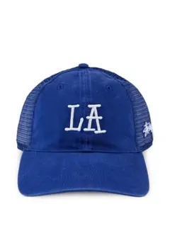 Los Angeles限定 Stüssy LA Mesh Cap Blue - メルカリ