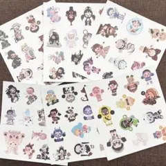 スカルパンダ SKULLPANDA シール 6シート(80枚分) SP