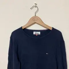 Tommy Hilfiger ネイビー クルーネックセーター　M