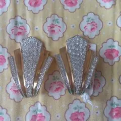 レディース専用　ゴールド色アールデコスタイルイヤリング　未使用　早く売りたい◆◆