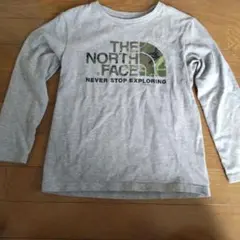THE NORTH FACE 迷彩ロゴ 長袖カットソー