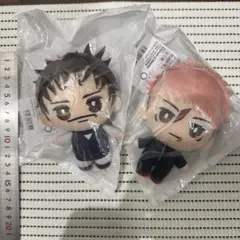 呪術廻戦　デフォルメぬいぐるみ　死滅回遊 2種 虎杖、脹相