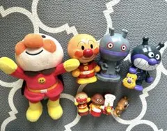 【アンパンマン】フィギュア、ぬいぐるみ まとめ売り