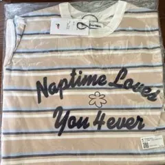 Naptime. ボーダーTシャツ サックス XL - メルカリ