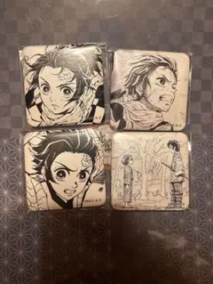 鬼滅の刃 ダイニング お楽しみくじ スクエア缶バッジ 竈門炭治郎