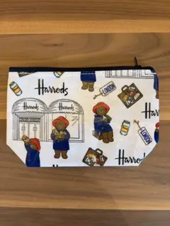 Harrods ハロッズ パディントンベア ポーチ コスメポーチ PVC 新品のサムネイル