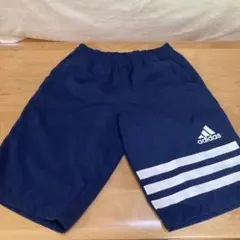 アディダス 半ズボン ネイビー 140