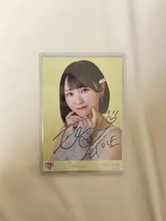 LOVE イコラブ 野口衣織 とくべチュ 生写真 直筆 ヒキ - メルカリ