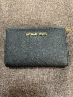 MICHAEL KORS ブラック 二つ折り財布